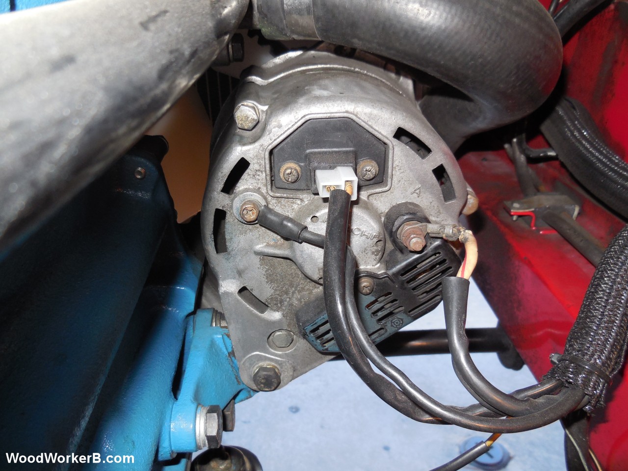 240Z Alternator Upgrade - WoodWorkerB gm three wire alt diagram 